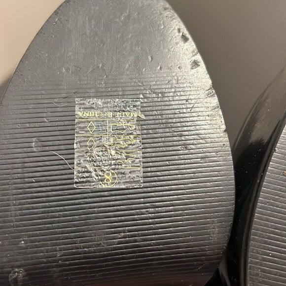 Fantasma Costume Pleaser 4" Chunky Mary Jane Black Patent Heels 8 - Picture 11 of 11